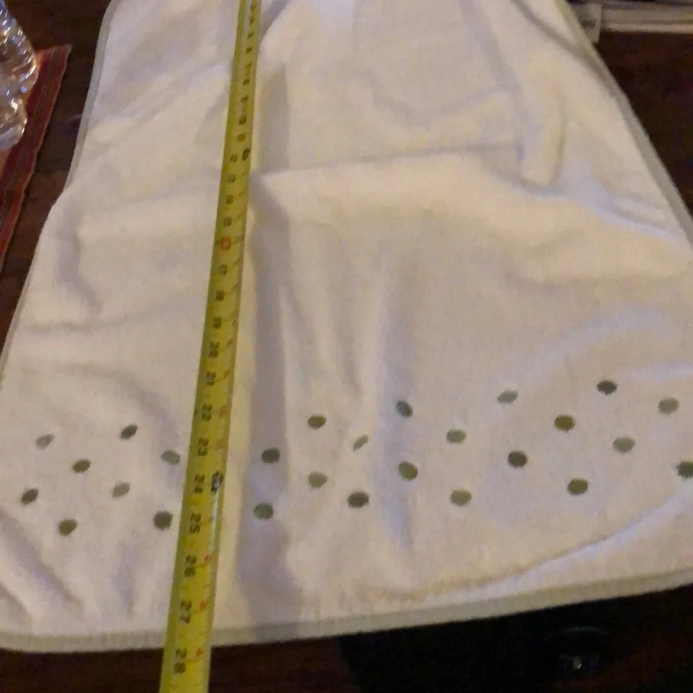 Akova Burp/Baby Cloth Green/White